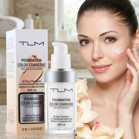 TLM Color-Changing Foundation | Shade-Matching Buildable Coverage